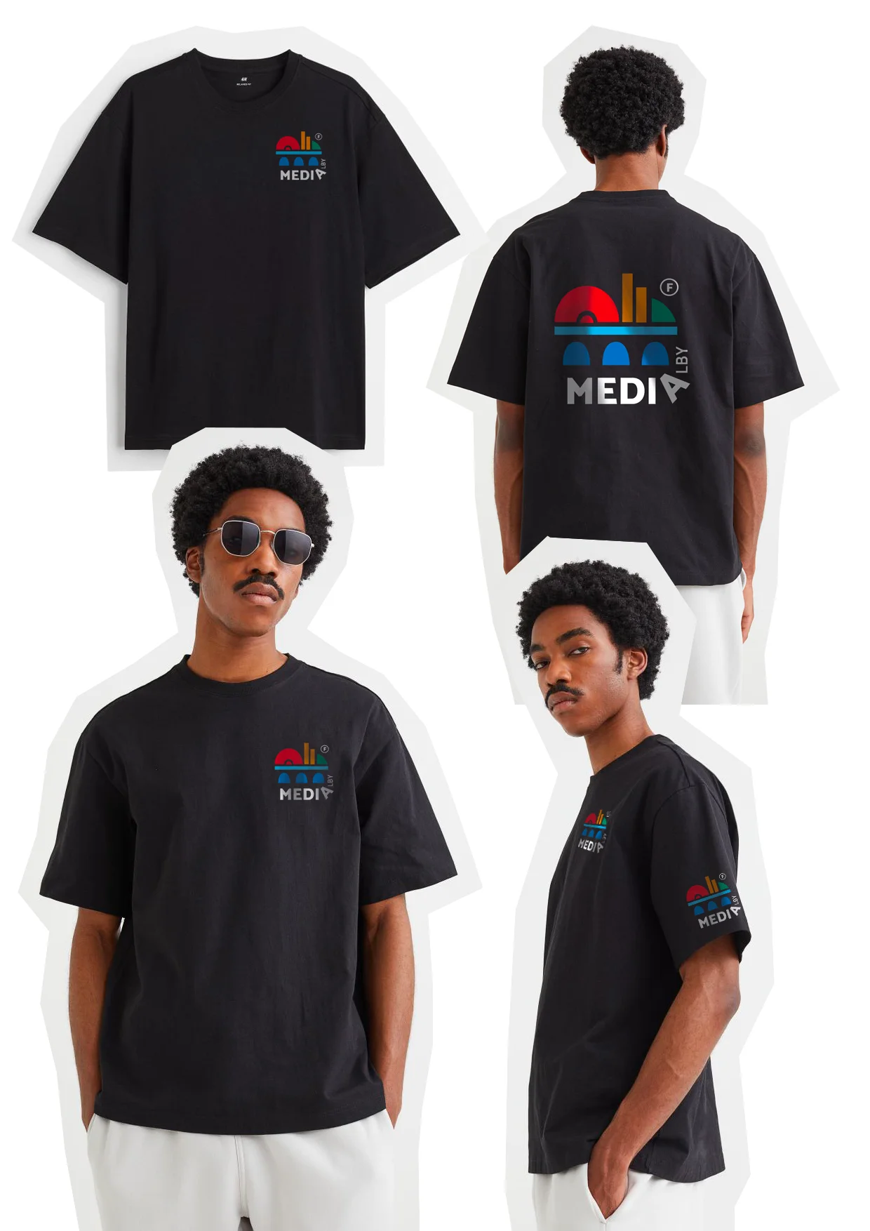 logo-incruster sur T-shirt
